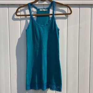 Teal Racerback Tank Top